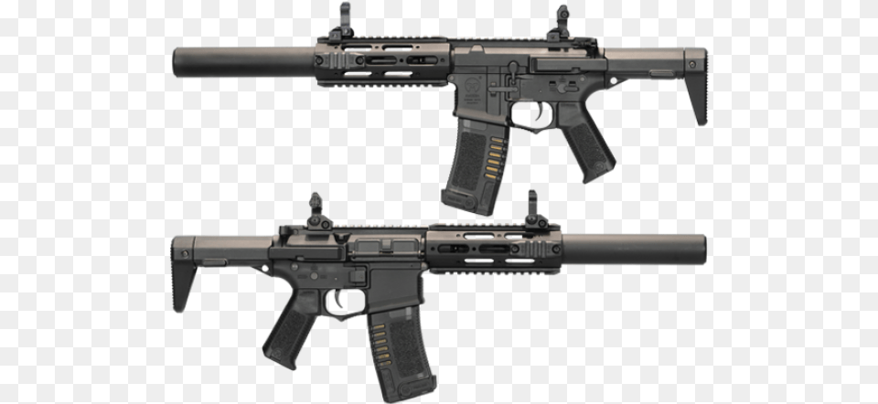 Airsoft Guns Amoeba Aac Honey Badger Ares Amoeba M4, Firearm, Gun, Rifle, Weapon Png