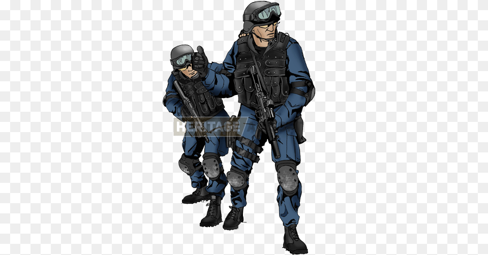 Airsoft Loadout Swat Swat Airsoft, Adult, Armor, Male, Man Free Png Download