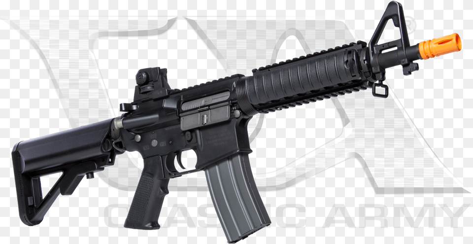 Airsoft M4a4 Full Metal, Firearm, Gun, Rifle, Weapon Png