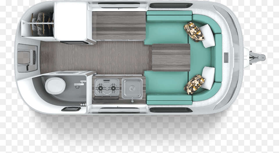 Airstream Nest Floor Plan, Transportation, Tub, Vehicle, Yacht Free Transparent Png