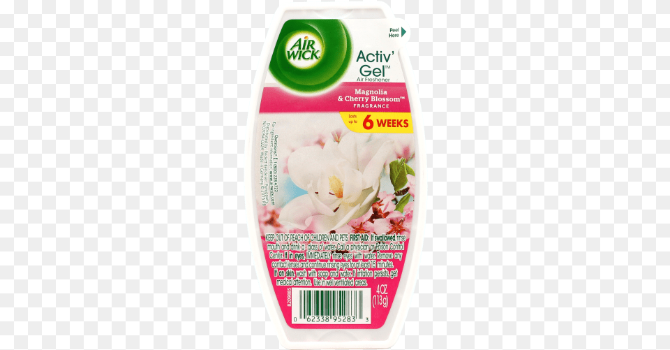 Airwick Gel Air Freshener Cherry Blossom 118ml Air Wick Activ39 Gel Air Freshener Magnolia, Flower, Petal, Plant, Food Free Transparent Png