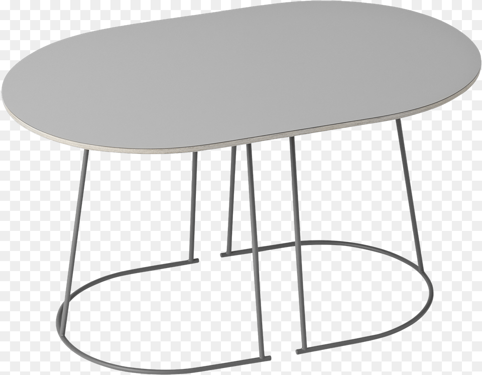 Airy Coffee Table Nano Small Grey Muuto Airy Half Size Coffee Table Black, Coffee Table, Dining Table, Furniture Free Transparent Png