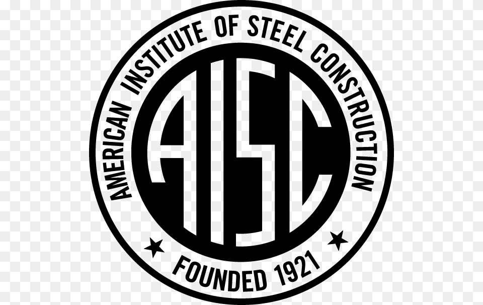 Aisc Certification American Institute Of Steel Construction, Logo, Ammunition, Grenade, Weapon Png