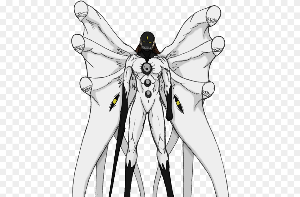 Aizen Fourth Form By Arrancarfighter Aizen Final Form, Adult, Wasp, Person, Invertebrate Png