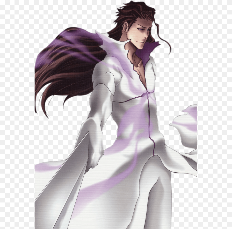 Aizen Sousuke Wallpaper Hd, Book, Comics, Publication, Adult Png