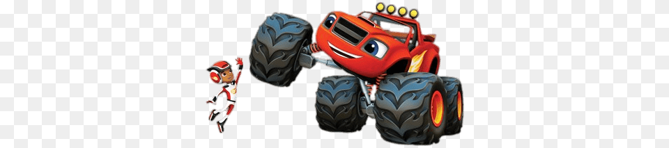 Aj And Blaze High Five, Vehicle, Buggy, Transportation, Tool Png Image