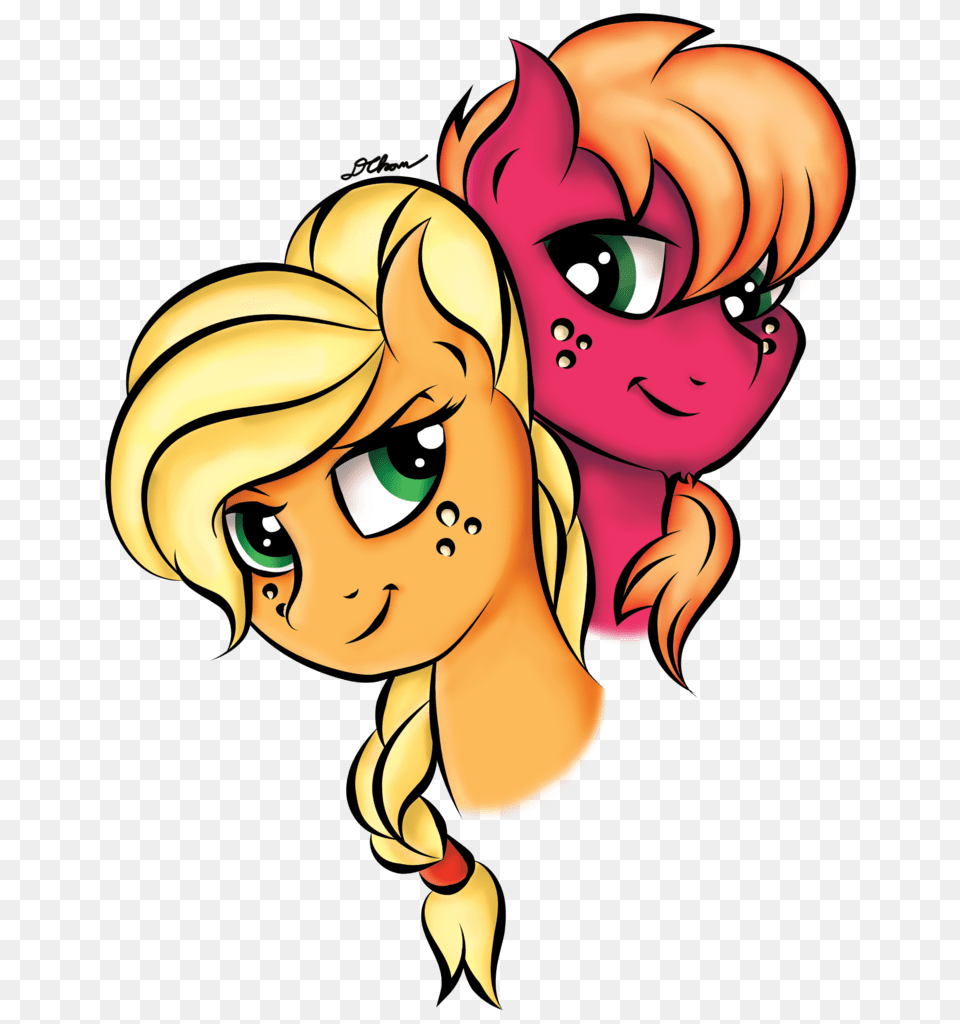 Aj And Mac Best Siblings My Little Pony Friendship Is Magic, Book, Comics, Publication, Baby Png Image