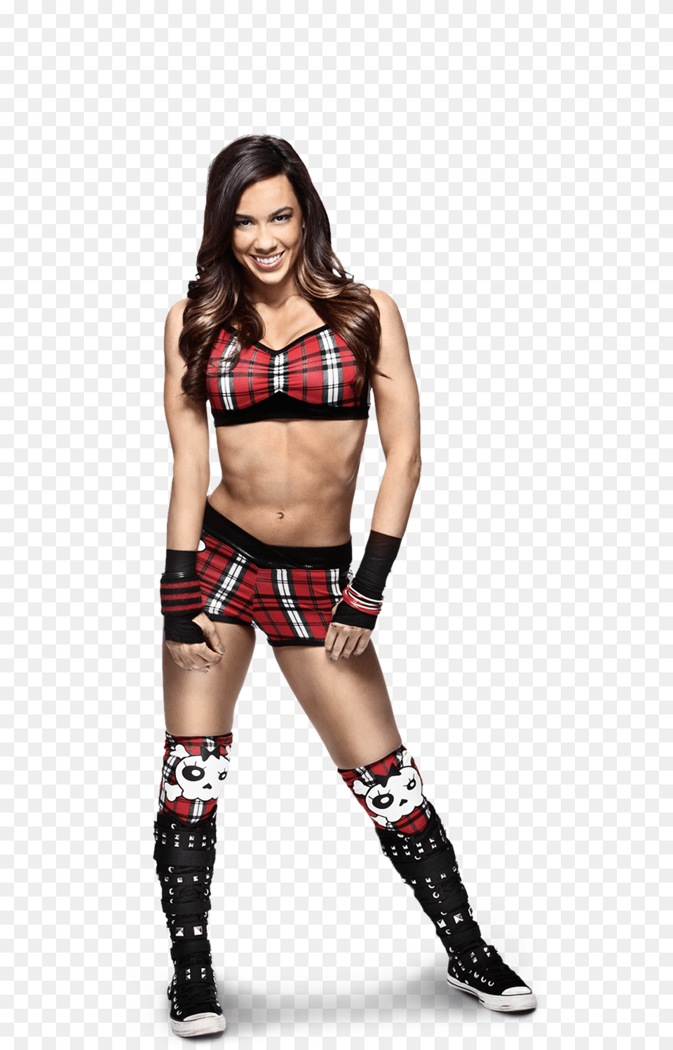 Aj Lee Hq Aj Lee Wrestling Suit, Clothing, Skirt, Adult, Person Png