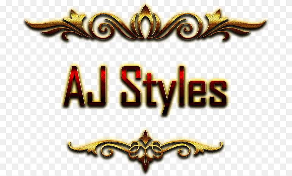 Aj Styles Decorative Name, Emblem, Logo, Symbol Free Png