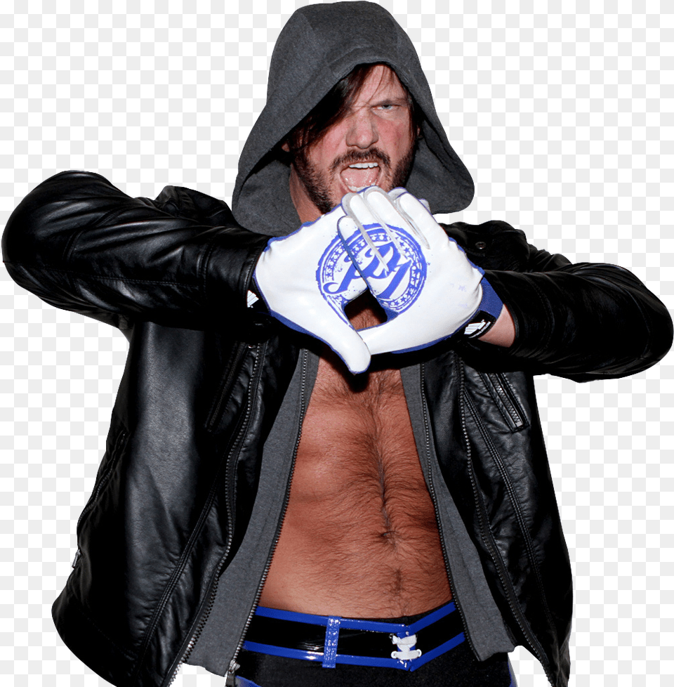 Aj Styles Transparent Aj Styles Clipart, Clothing, Coat, Jacket, Glove Free Png Download