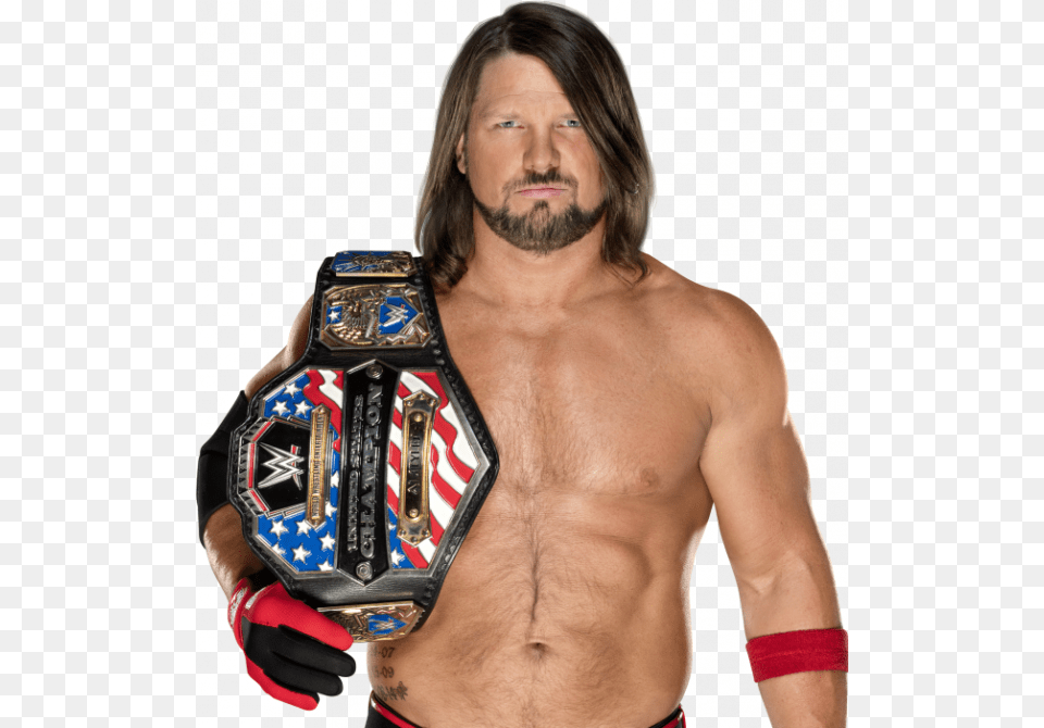 Aj Styles Raw Tag Team Champion, Wristwatch, Arm, Person, Body Part Free Png Download