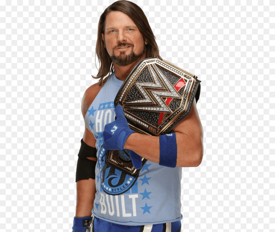 Aj Styles Universal Champion, Accessories, Adult, Buckle, Person Png