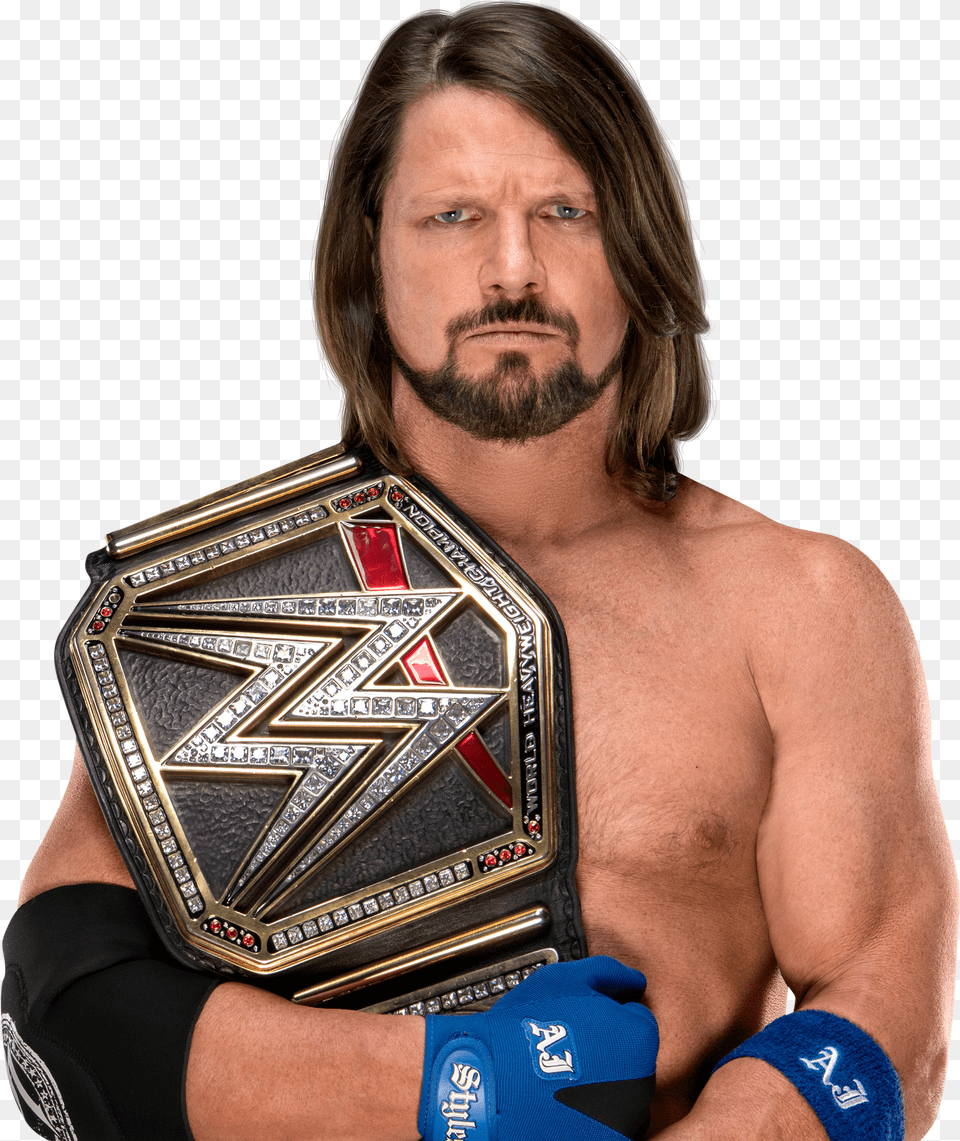 Aj Styles With Wwe Title Money In The Bank 2018 Aj Styles Vs Shinsuke Nakamura Free Png