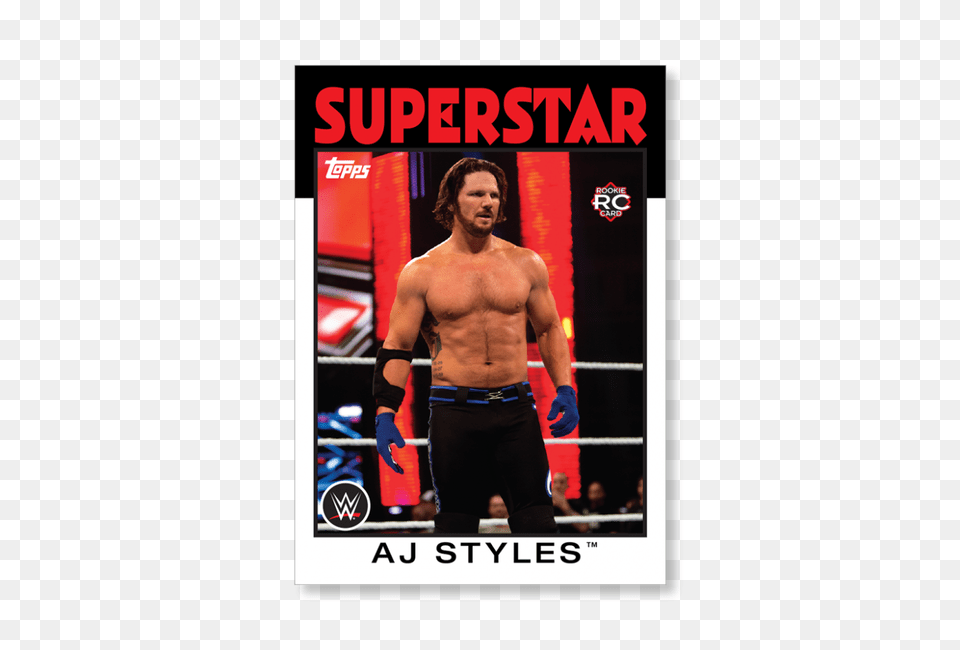 Aj Styles Wwe Heritage Base Poster, Adult, Person, Clothing, Man Png