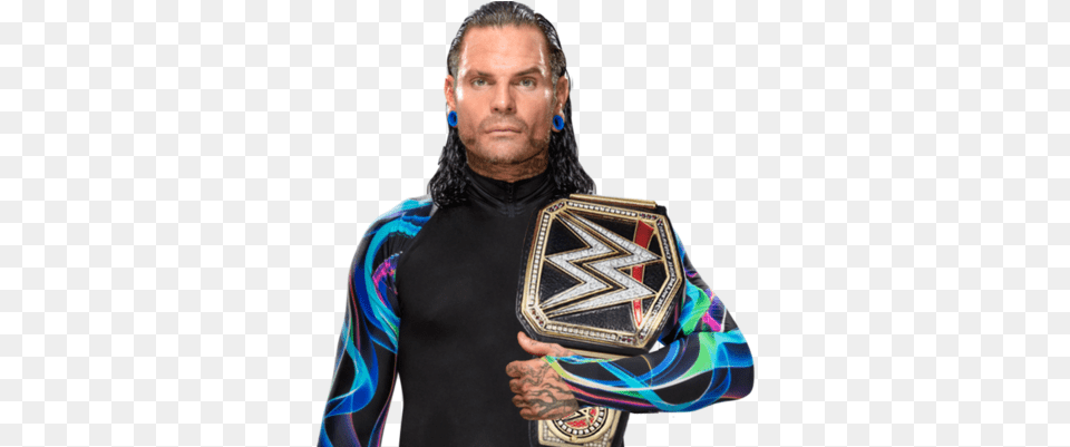 Aj Styles39 Current Wwe Title Run Stands To Be The Longest Jeff Hardy Wwe 1 Signed Mounted Photo A5 Print, Accessories, Person, Man, Male Free Png Download