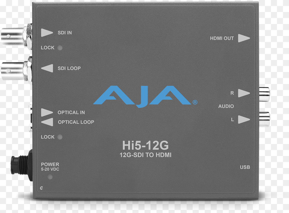 Aja Debuts New 12g Sdi To Hdmi Mini Converters For Aja Hdmi To 12g 4k, Adapter, Electronics, Hardware, Amplifier Free Transparent Png
