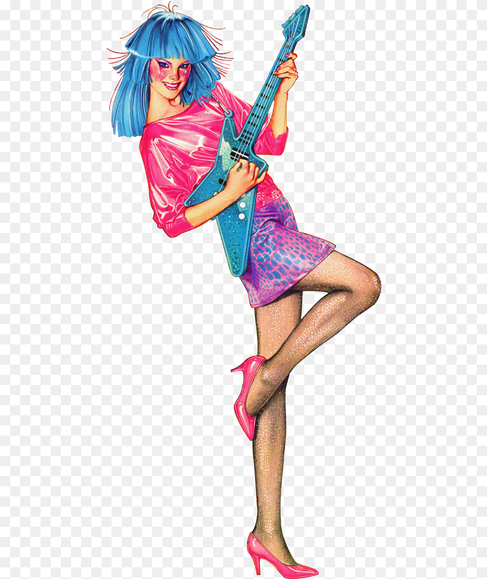 Aja Wiki Fandom Powered Jem And The Holograms, Adult, Shoe, Person, Woman Png Image
