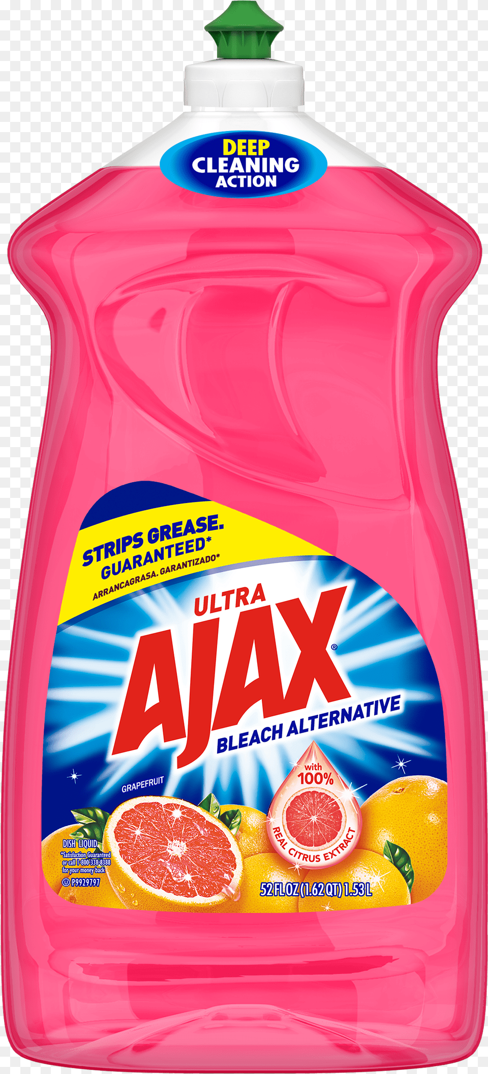 Ajax Dish Liquid Grapefruit, Beverage, Juice, Citrus Fruit, Food Png Image