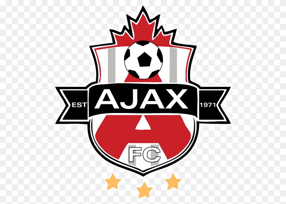 Ajax Fc, Logo, Symbol, Emblem, Ball Free Png