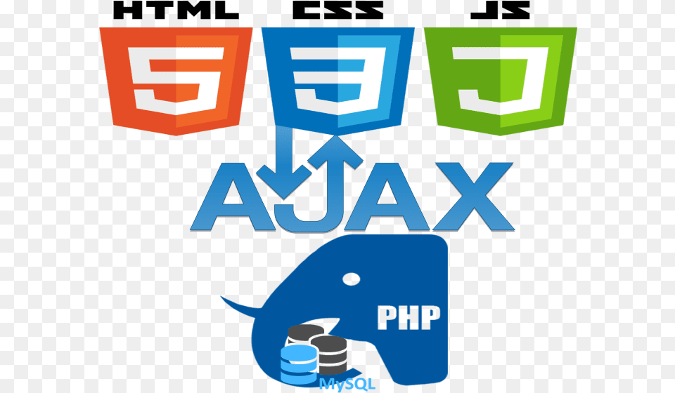 Ajax Language Logo, Text Free Transparent Png