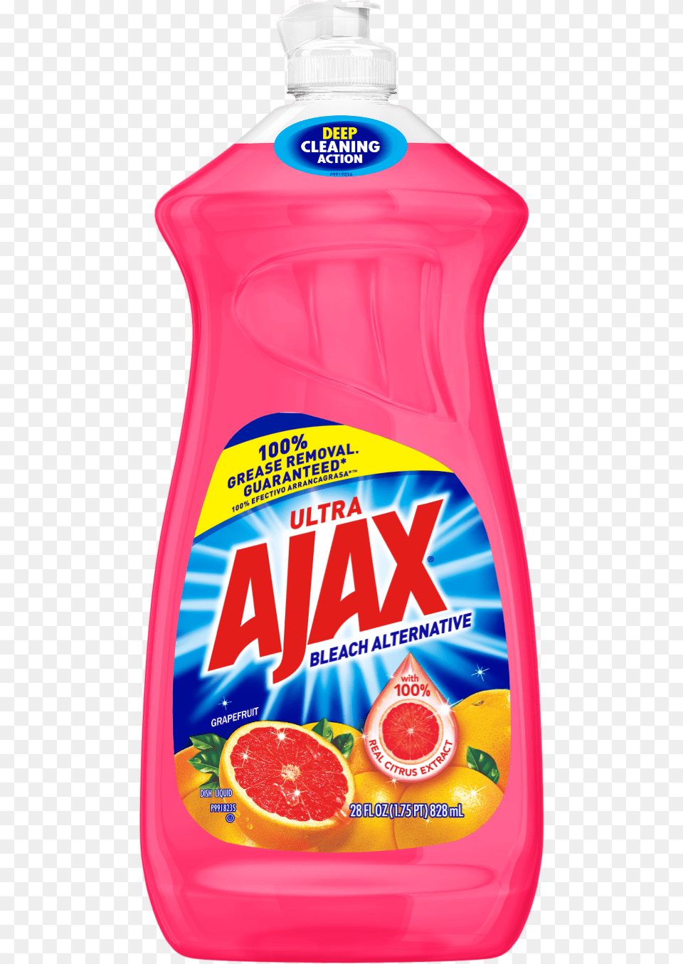 Ajax Ultra Triple Action Liquid Dish Soap Bleach Alternative Ajax Ultra Dish Liquid, Citrus Fruit, Food, Fruit, Grapefruit Png
