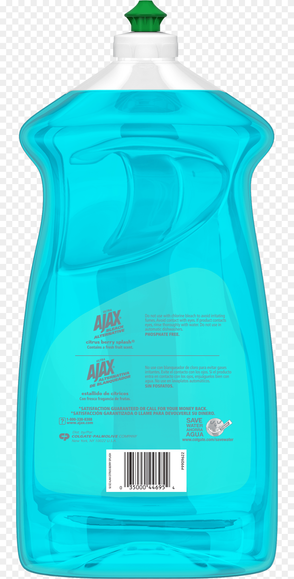 Ajax Ultra Triple Action Liquid Dish Soap Bleach Alternative Dry Suit, Bottle, Cosmetics, Perfume Free Png