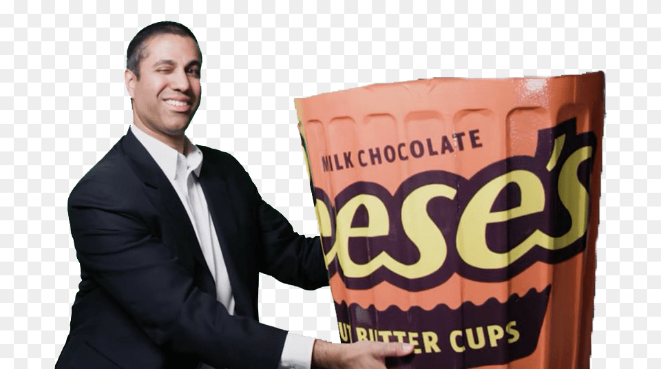 Ajit Pai Face Reese39s Peanut Butter Cups, Adult, Suit, Person, Man Free Png Download