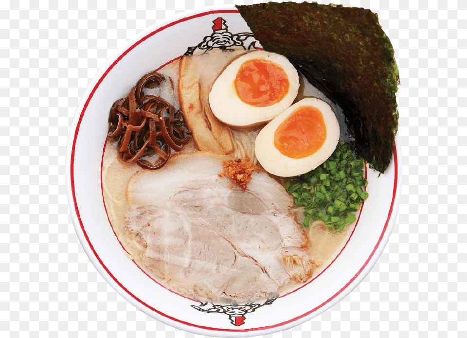Ajitama Tonkotsu Fukuoka Ramen Menu, Dish, Egg, Food, Food Presentation Png Image