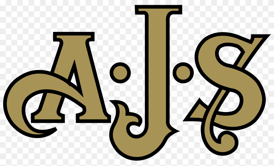 Ajs Motorcycles Logo Vector Eps Kb Download Ajs Motorcycle Logo Vector, Number, Symbol, Text, Bulldozer Free Png