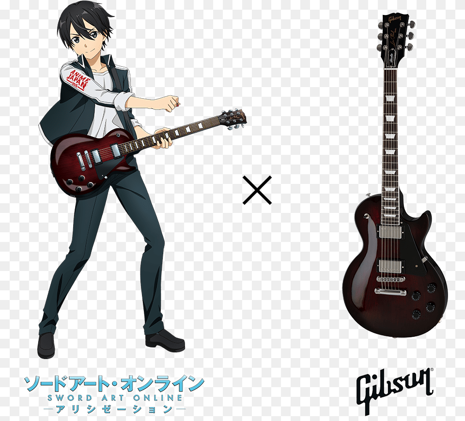 Ajsaogibson Collaboration Guitarltbrgtcharity Auction Gibson 2019 Les Paul Studio Wine Red, Bass Guitar, Guitar, Musical Instrument, Adult Free Png Download