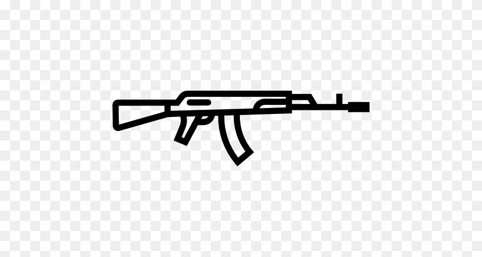 Ak, Firearm, Gun, Rifle, Weapon Png Image