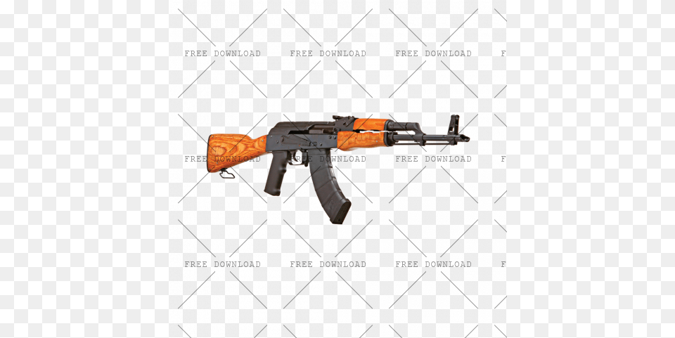 Ak 47 Ah With Ak, Firearm, Gun, Rifle, Weapon Free Transparent Png