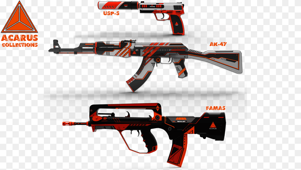 Ak 47 Ak 47 Acarus, Firearm, Gun, Rifle, Weapon Png Image