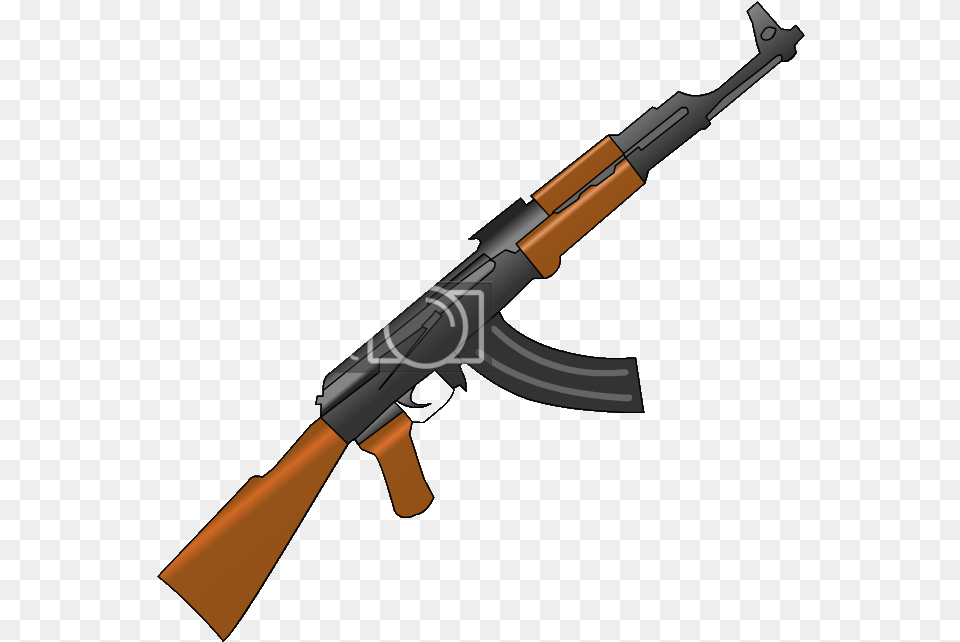 Ak 47 Assault Rifle Transparent Cartoons Century Arms Vska 762, Firearm, Gun, Weapon, Machine Gun Free Png Download