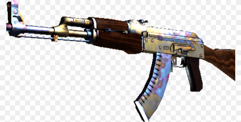 Ak 47 Case Hardened, Firearm, Gun, Rifle, Weapon Png