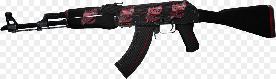 Ak 47 Csgo Hd Redline In Just Ak 47 Csgo, Firearm, Gun, Machine Gun, Rifle Png Image