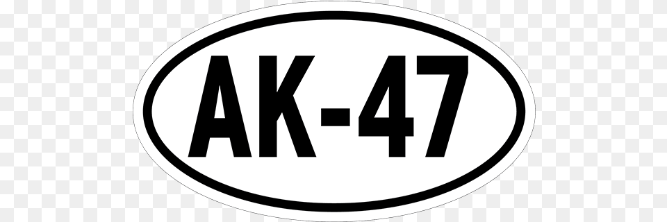 Ak 47 Oval Decal Clipart Full Size Clipart Circle Free Png Download