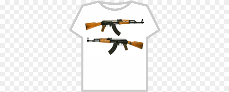 Ak 47 Tshirt Roblox Ak 47 In Gold Transparent, Firearm, Gun, Rifle, Weapon Free Png Download