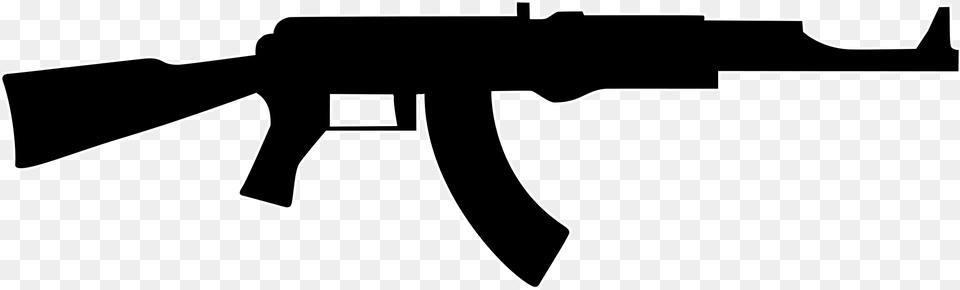 Ak 47 Vector, Firearm, Gun, Machine Gun, Rifle Png