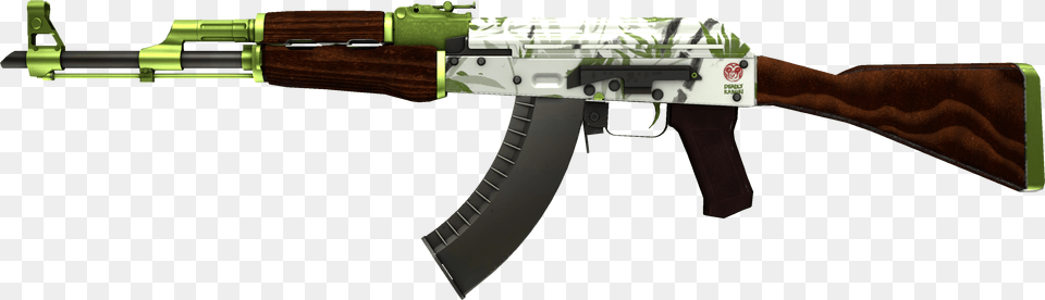 Ak 47 Weed Csgo, Firearm, Gun, Rifle, Weapon Png Image