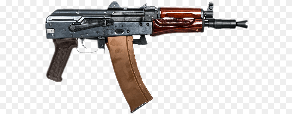 Ak Ak47 Ak74u Gun Guns Freetoedit Aks74u, Firearm, Machine Gun, Rifle, Weapon Free Transparent Png