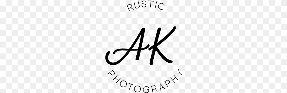 Ak Photography Logo Calligraphy, Gray Free Png Download