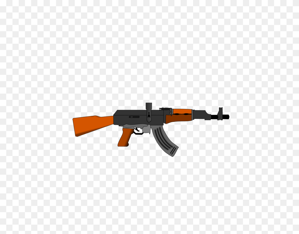 Ak Rifle Firearm Gun Sticker, Weapon, Machine Gun Free Png Download