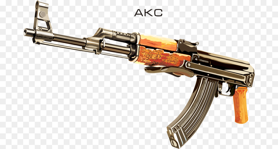 Ak Sniper Rifle Firearm Ak 47 Sniper, Gun, Weapon, Machine Gun Free Png Download