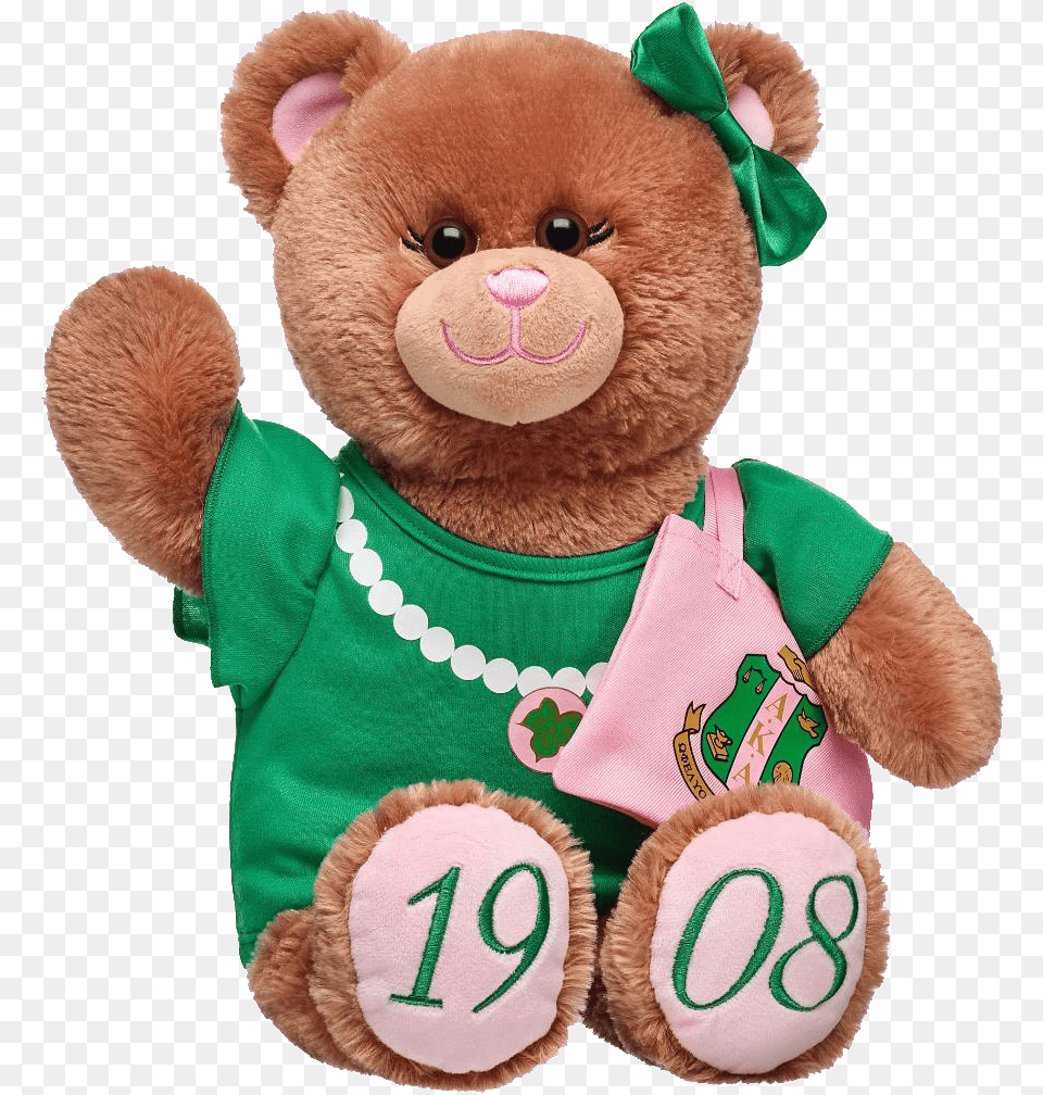 Aka Mwr Charmed Build A Bear Alpha Kappa Alpha Bear, Teddy Bear, Toy Free Png