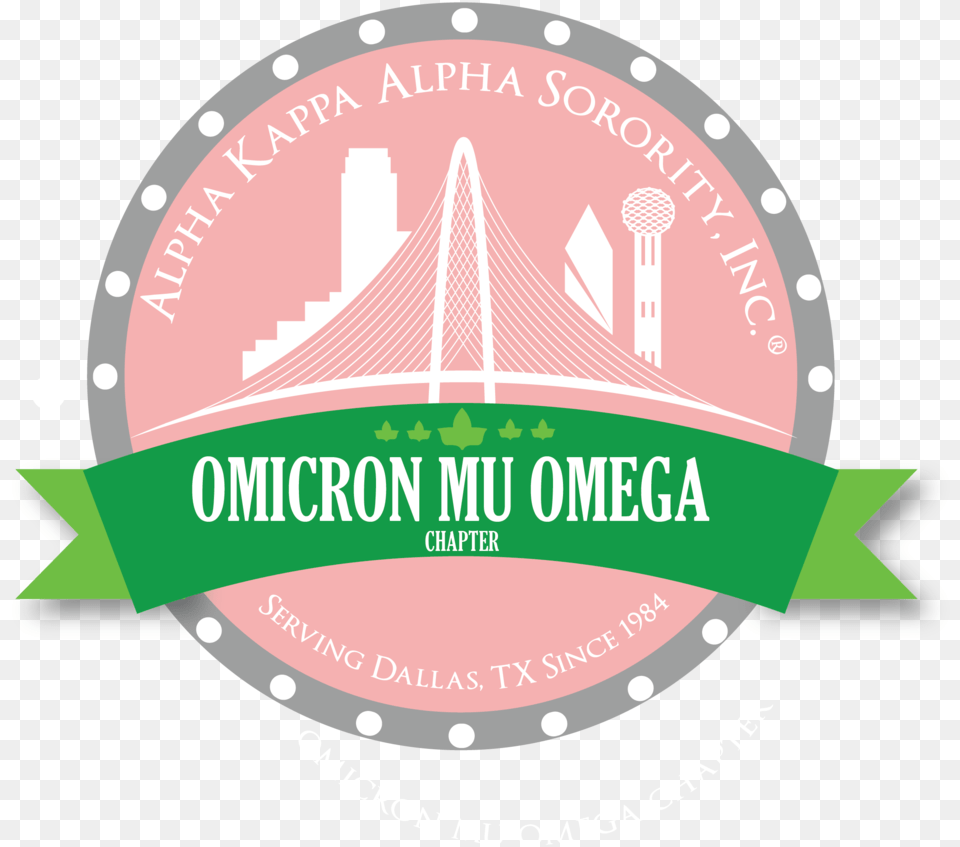Aka Omo Logo 2 Updated 02 Omicron Mu Omega Aka, Badge, Symbol Free Png