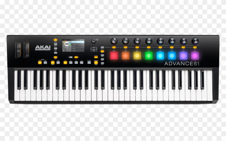 Akai Advance, Keyboard, Musical Instrument, Piano Free Png Download