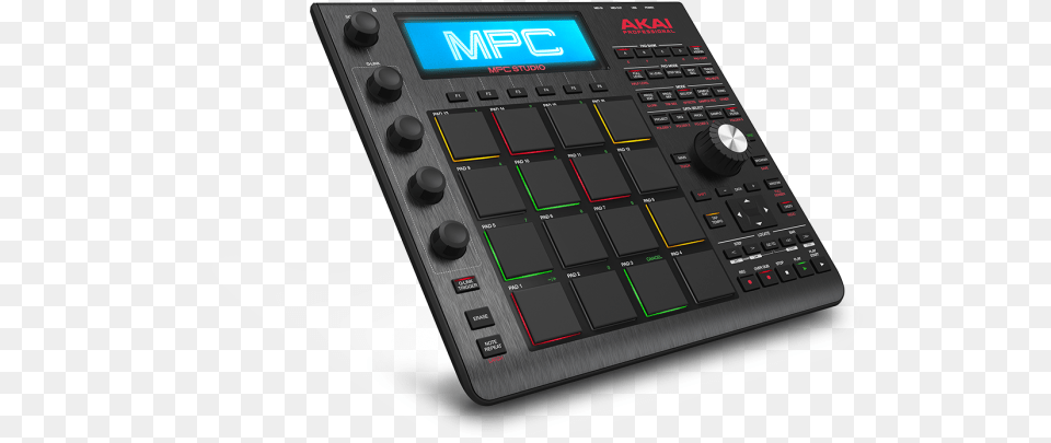 Akai Mpc Studio Black Compact Music Production Controller Korg Nano Kontrol On Studio, Indoors, Room, Electronics, Computer Hardware Png
