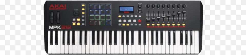 Akai Mpk261 61 Key Midi Controller Prophet Rev 2, Keyboard, Musical Instrument, Piano Png Image