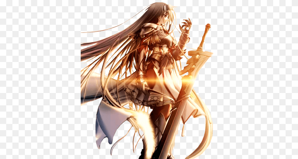 Akame Anime Greek Warrior Girl, Book, Comics, Publication, Adult Free Transparent Png